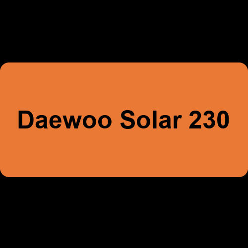 Daewoo Solar 230